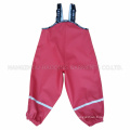 PU Red Solid Reflective Regenbekleidung für Kinder / Baby